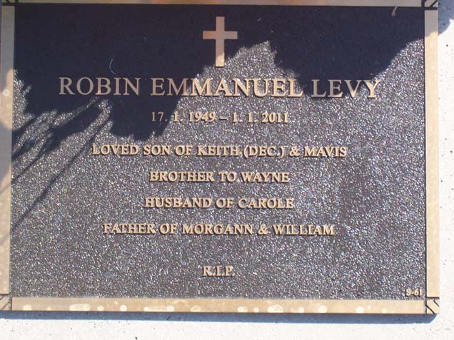 ROBIN EMMANUEL LEVY