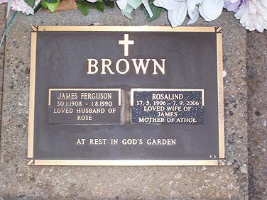 JAMES FERGUSON BROWN